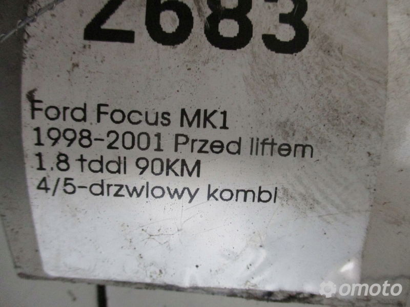 FORD FOCUS MK1 1.8 TDDI POMPA WTRYSKOWA