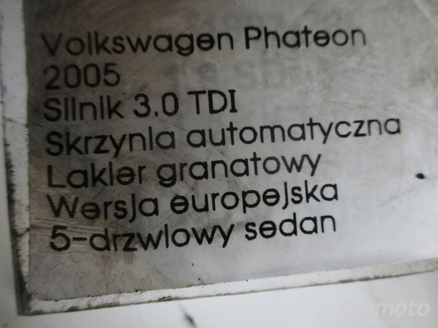 VW PHANTEON 3.0TDI 2005 TURBOSPRĘŻARKA TURBINA