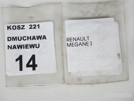 DMUCHAWA NAWIEWU RENAULT MEGANE I