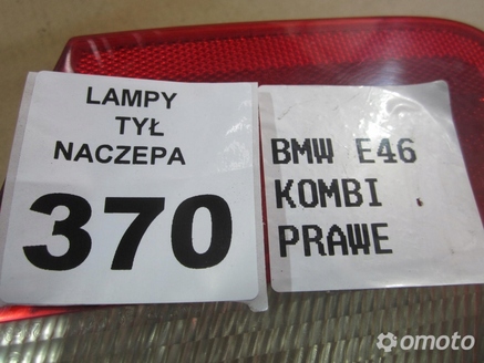 LAMPA TYŁ TYLNA PRAWA BMW E46