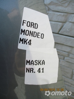 MASKA FORD MONDEO MK4 SZARA