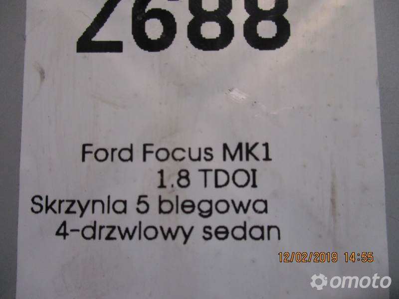 STEROWNIKI SILNIKA FORD FOCUS MK1 XS4F-12A650-FAB