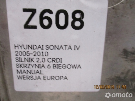 KOMPUTER SILNIKA HYUNDAI SONATA IV 0281012973