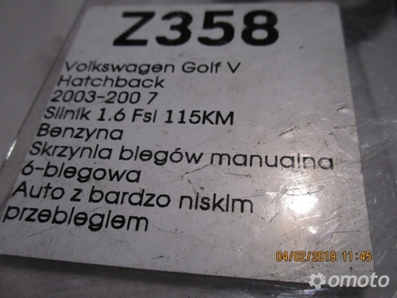PRZEŁĄCZNIK PANEL SZYB VW GOLF V 1K4959857