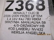 PANEL SZYB RENAULT CLIO III 8200356515