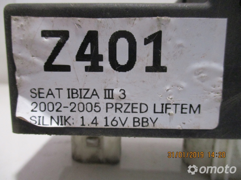 PRZEKAŹNIK WENTYLATORÓW SEAT IBIZA III 1J0919506M