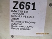 STEROWNIK KOMPUTERA BMW 740 E38 902201550239