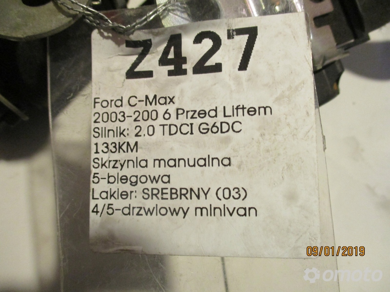 PAS BEZPIECZEŃSTWA PRAWY LEWY FORD C-MAX 2 SZT.
