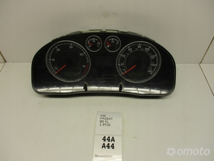 ZEGAR LICZNIK VW PASSAT B5 FL 1.9TDI 3B0920925A