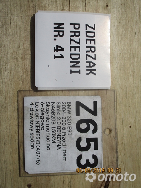 ZDERZAK PRZEDNI PRZÓD BMW 320 E90 A07/5