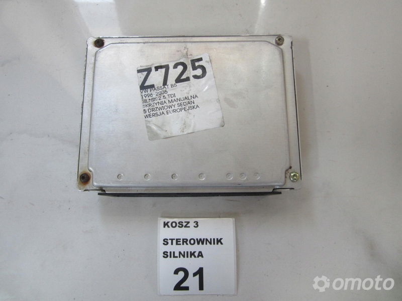 STEROWNIK SILNIKA VW PASSAT B5 2.5TDI 3B0907401