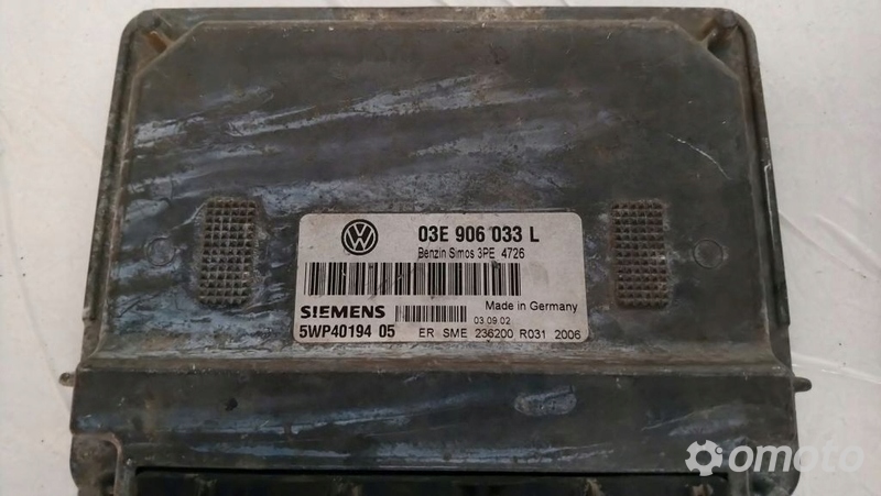 VW POLO 1.2 KOMPUTER SILNIKA 03E906099L