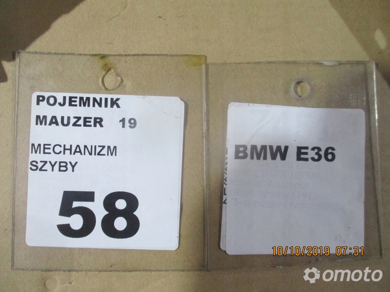 MECHANIZM SZYBY PRAWY PRZÓD BMW E36 1977610