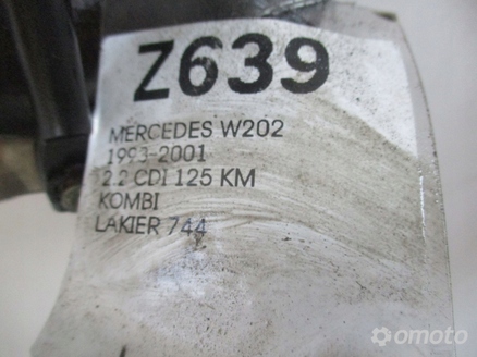 MERCEDES W202 2.2CDI 125KM TURBOSPRĘŻARKA
