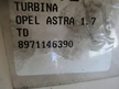 OPEL ASTRA I F 1.7 TURBOSPRĘŻARKA 8971146390