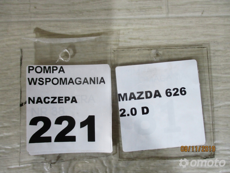 POMPA WSPOMAGANIA MAZDA 626 2.0 D X2T50299