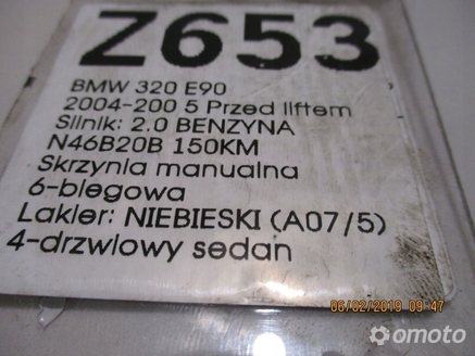 SONDA LAMBDA BMW 320 E90 7530285-01