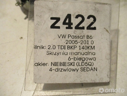 PAS BEZPIECZEŃSTWA VW PASSAT B6 05-10