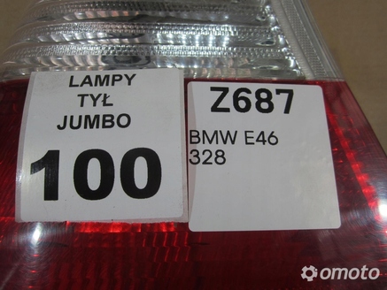 LAMPA TYŁ TYLNA LEWA BMW E46 328