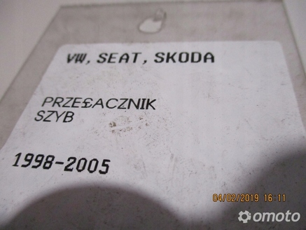 PANEL PRZEŁĄCZNIK SZYB VW SEAT SKODA 1J4959857