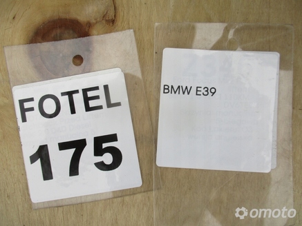 FOTEL PRAWY BMW E39