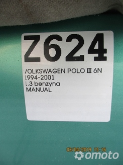 MASKA VW POLO III 6N 94-01 ZIELONA