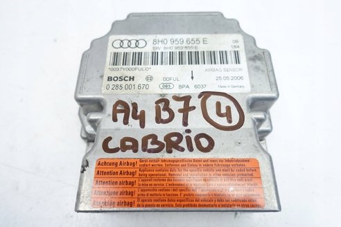Audi A4 B7 Cabrio 3.0 TDI SENSOR PODUSZEK AirBag