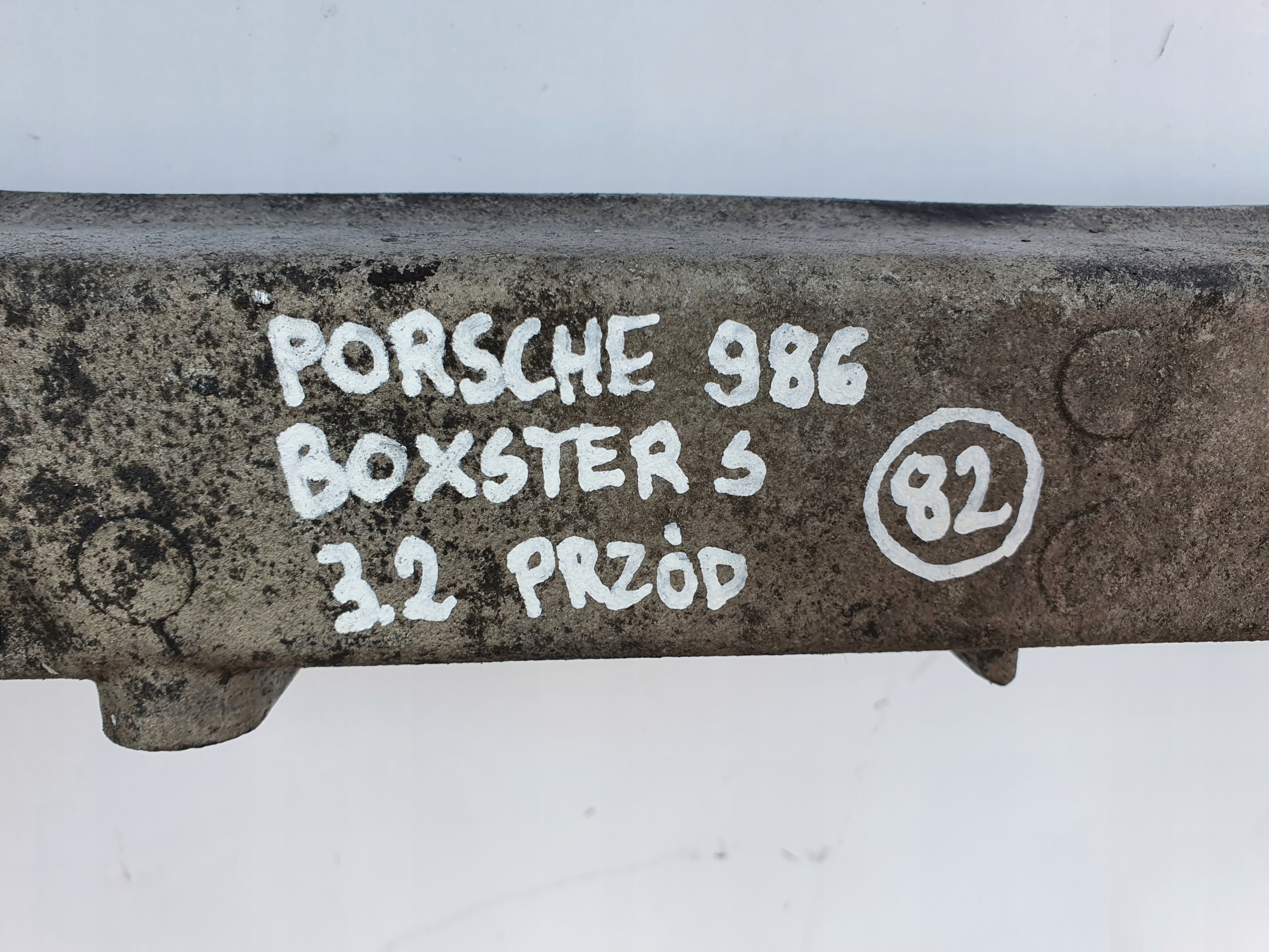 Porsche Boxster 986 WÓZEK SANKI zawieszenie przód