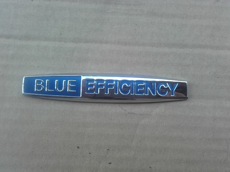 blue efficiency znaczek