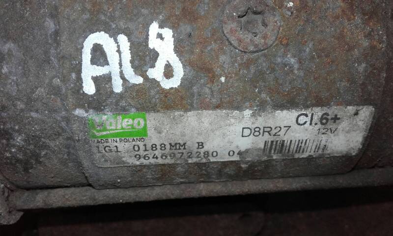 Citroen C5 08- 2.0 HDI rozrusznik Valeo D8R27