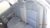 Mazda 3 2003- HB kanapa tył  komplet pasy