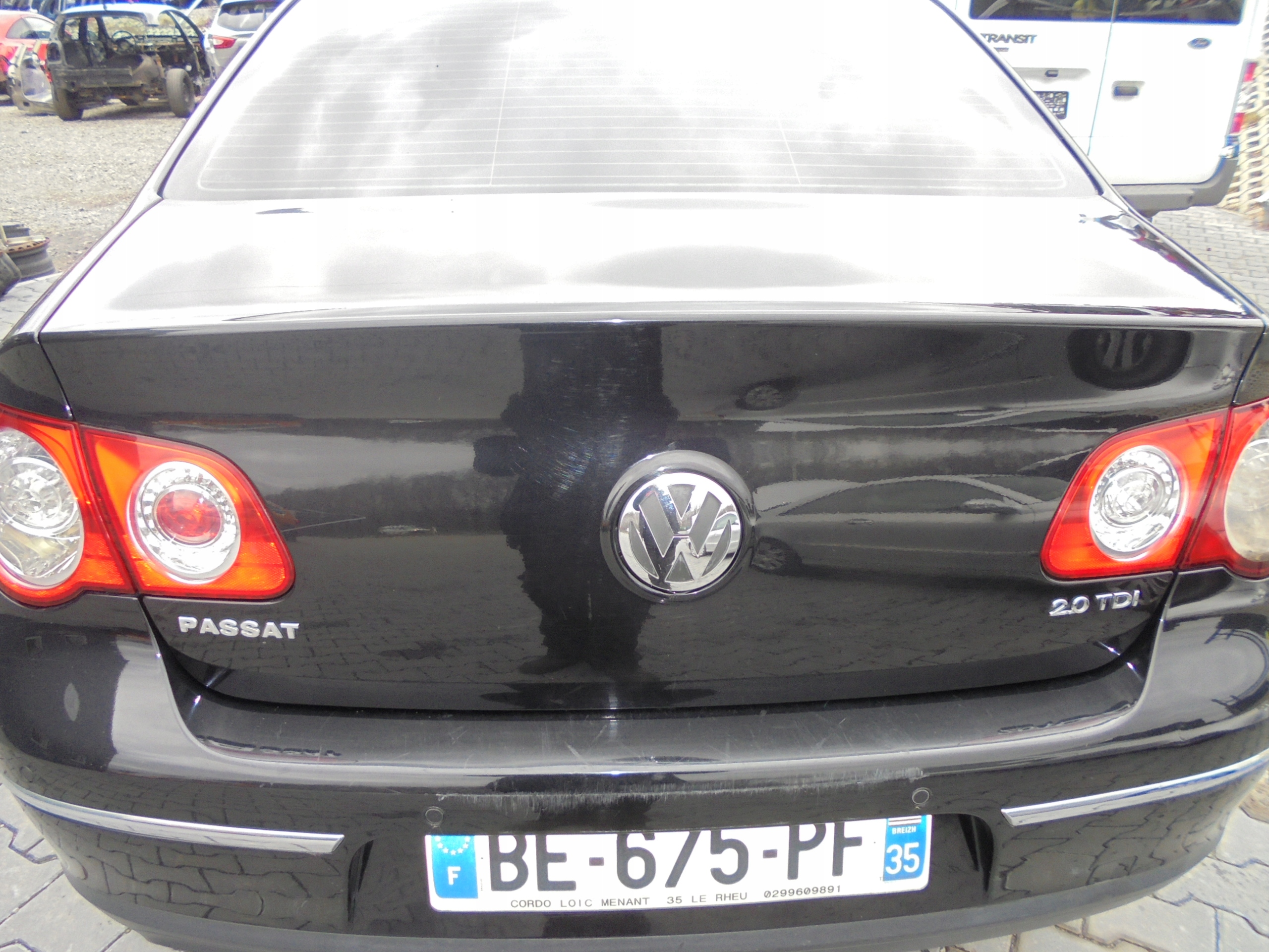 VW PASSAT B6 SEDAN KLAPA BAGAŻNIKA LO41 2006r
