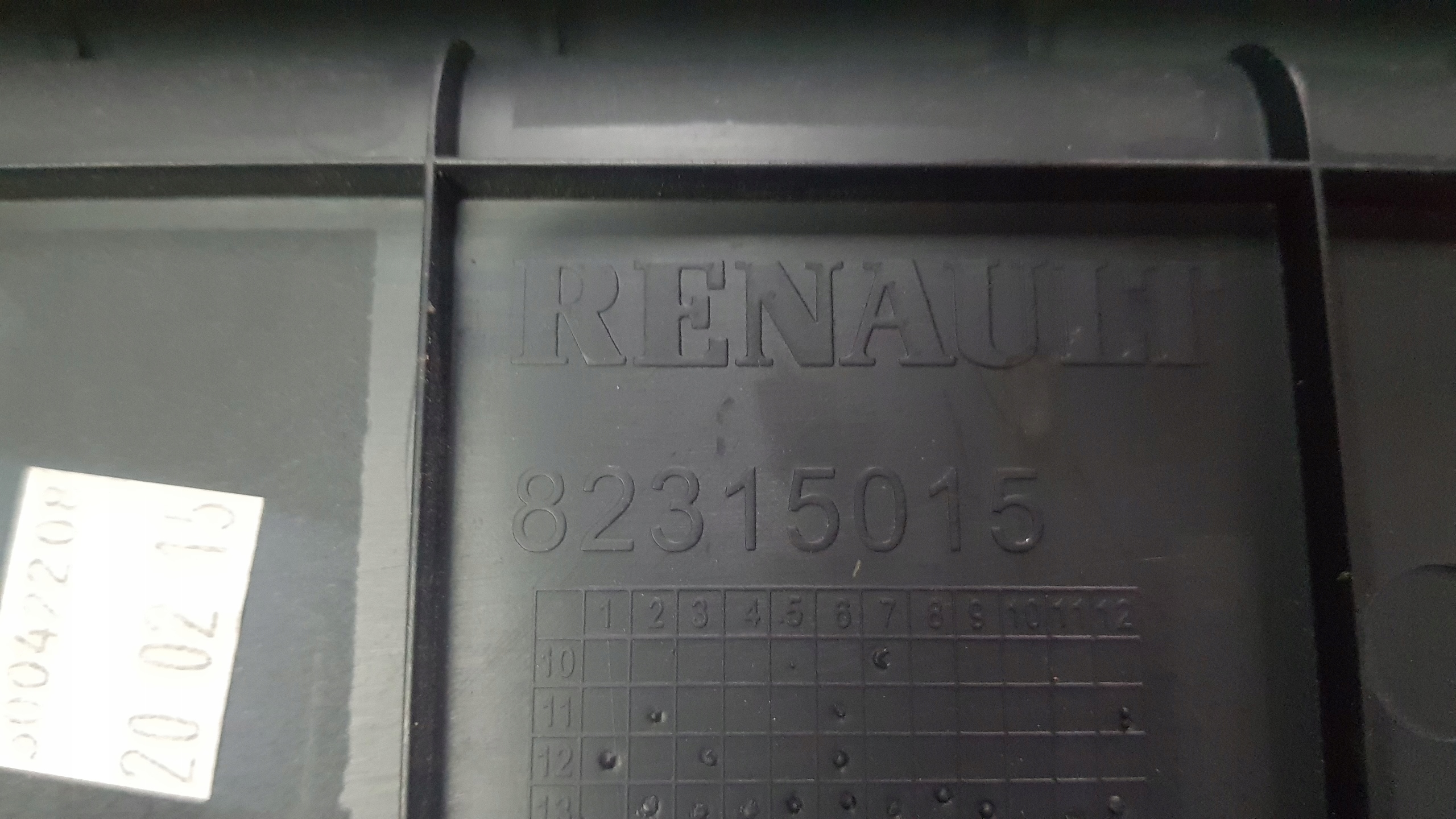 osłona zaślepka nakładka renault range t 82315015