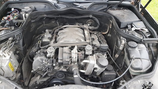 Silnik Mercedes w211 2.6 V6 benzyna Benzynowe omoto.pl