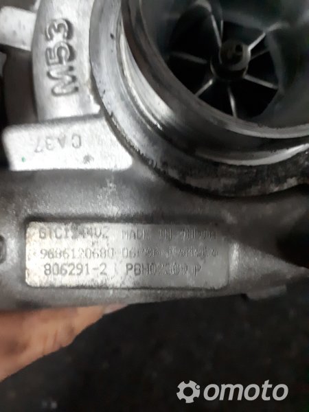 Turbosprezarka Ford Peugeot 1.6 HDI 9686120680