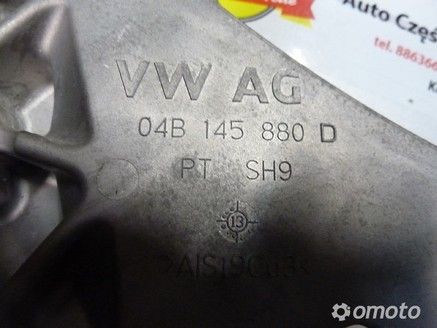 VW POLO 6R 1.4TDI WSPORNIK LAPA SKRZYNI 04B145880D