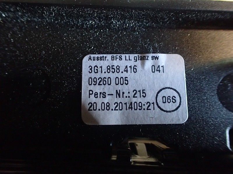 VW PASSAT B8 WLOTY KRATKI ZEGAR 3G1858416B
