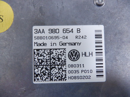 VW AUDI SKODA KAMERA ASYSTENT 3AA980654B