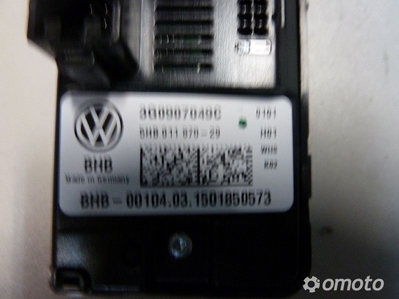 VW PASSAT B8 PANEL KLIMATYZACJI TYL  3G0907049C
