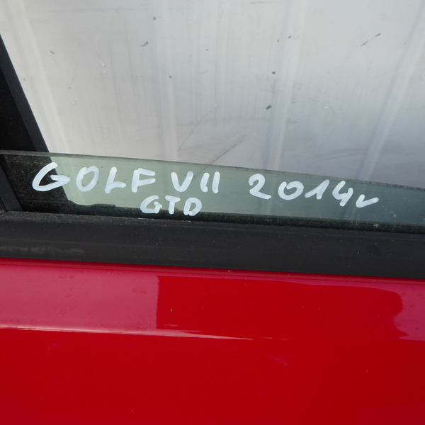 VW GOLF VII DRZWI PRZEDNIE PRAWE CZERWONE LY3D