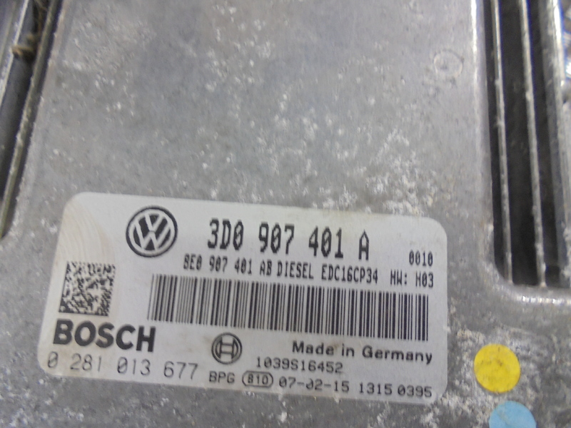 VW PHAETON 3.0 TDI STEROWNIK SILNIKA 3D0907401A
