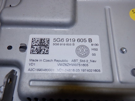 VW GOLF VII LIFT WYŚWIETLACZ EKRAN LCD 5G6919605B