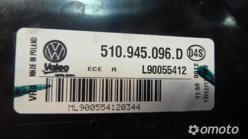 VW GOLF VII SPORTSVAN LAMPA TYLNA PRAWA 510945096D