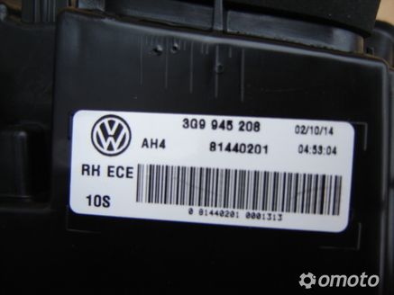 VW PASSAT B8 LAMPA TYŁ 3G9945208 NOWA
