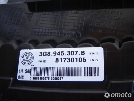 VW ARTEON LED DYNAMIC LAMPA TYŁ 3G8945307 B NOWA