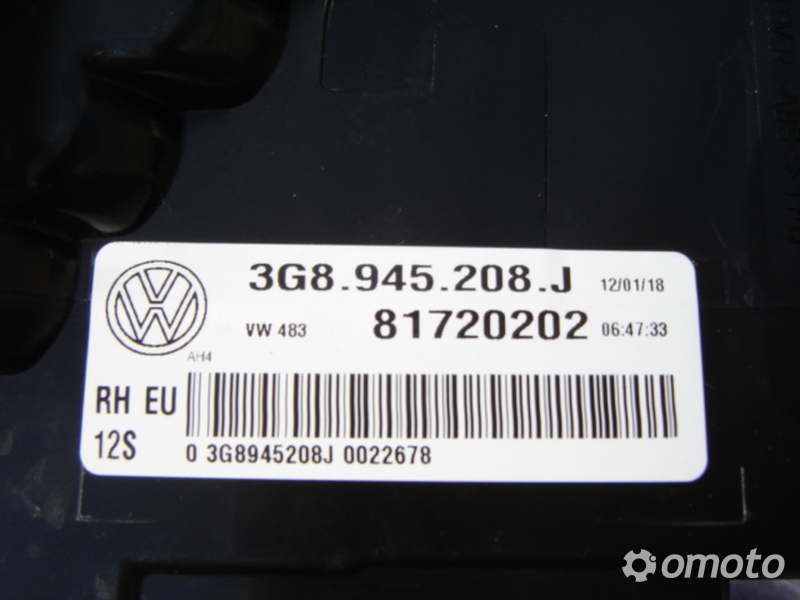 VW ARTEON LAMPA TYŁ NOWA ORYGINAŁ 3G8945208 J