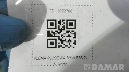 KLEMA PLUSOWA BMW E36 2.0 1996r 