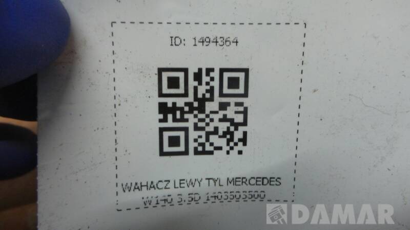 1403503506 WAHACZ LEWY TYL MERCEDES W140 3.5D