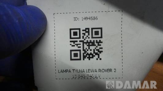 043-7401 LAMPA LEWA ROVER 200 213