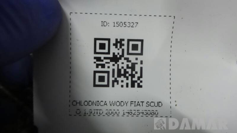 CHLODNICA WODY FIAT SCUDO 1.9JTD 2000 1482543080